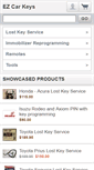 Mobile Screenshot of ezcarkeys.com